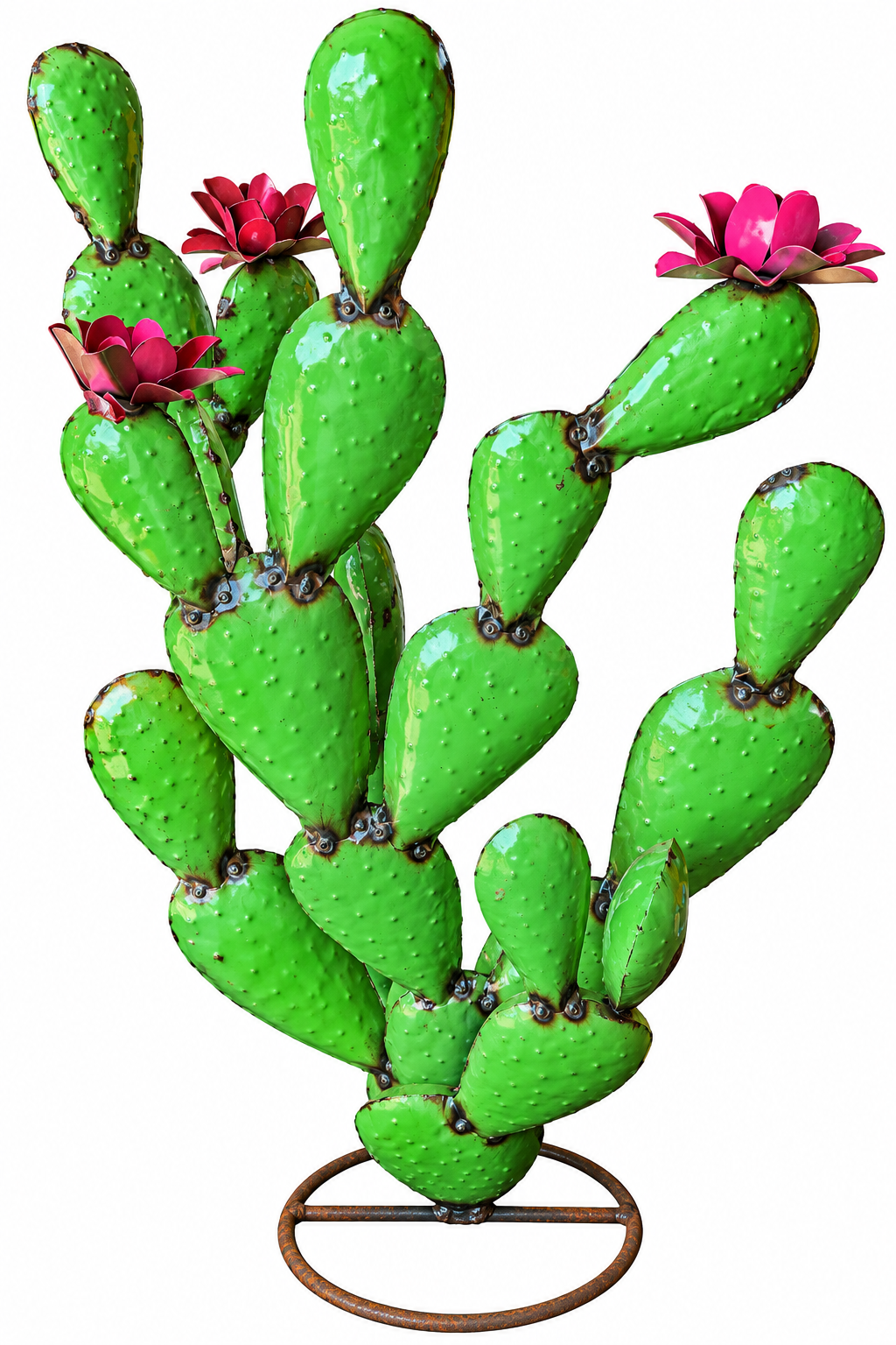 Cactus de Metal Grande, vista del producto