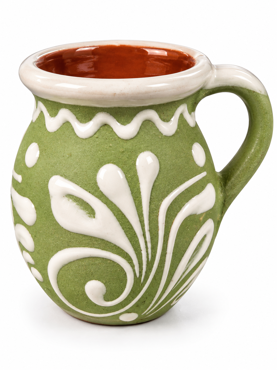 Taza Verde, vista del producto