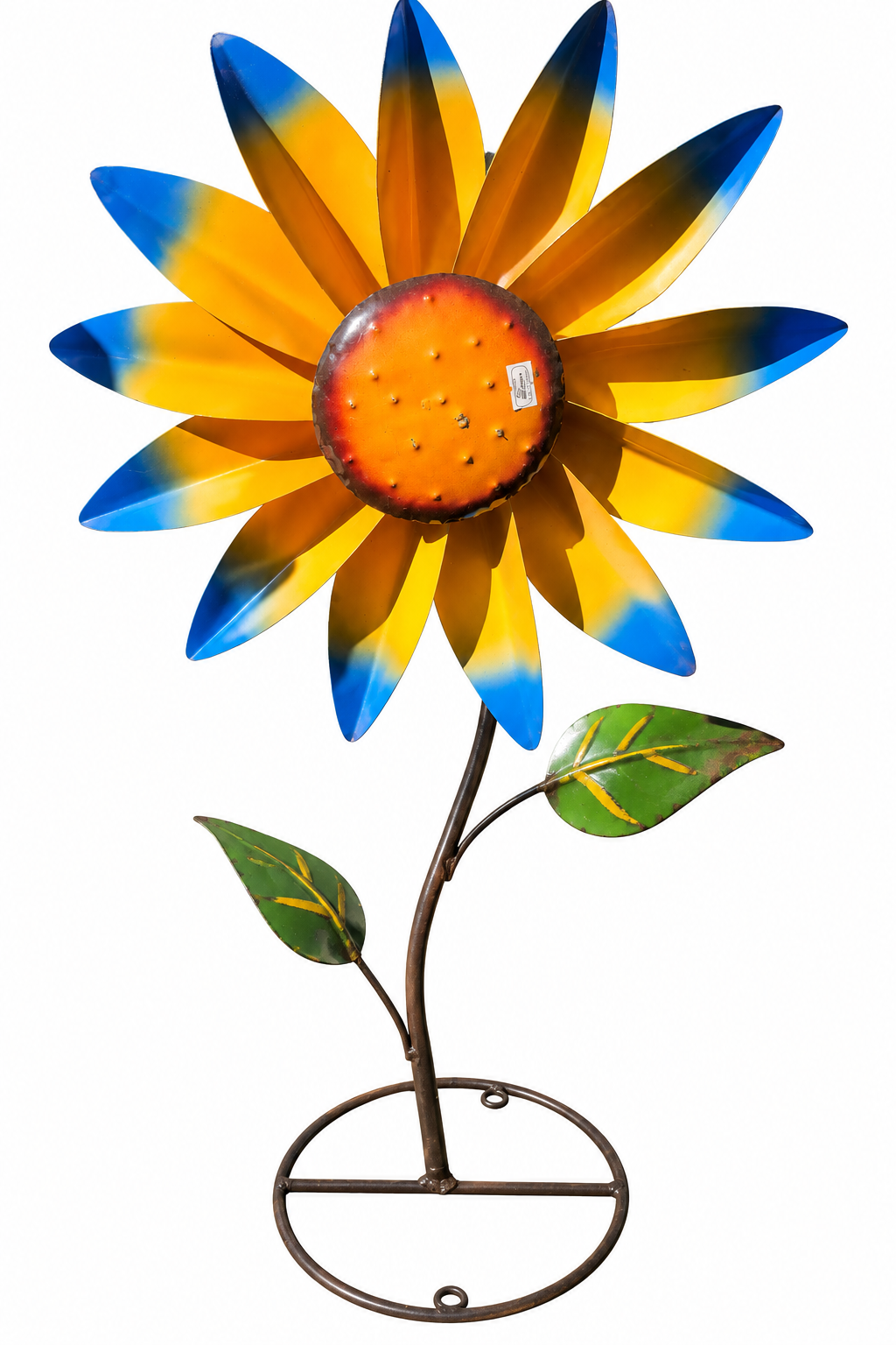 Flor de Metal Azul, vista del producto