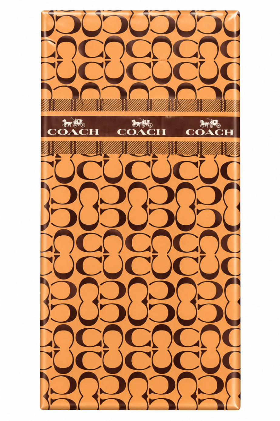 Papel Naranja Monograma C, vista del producto
