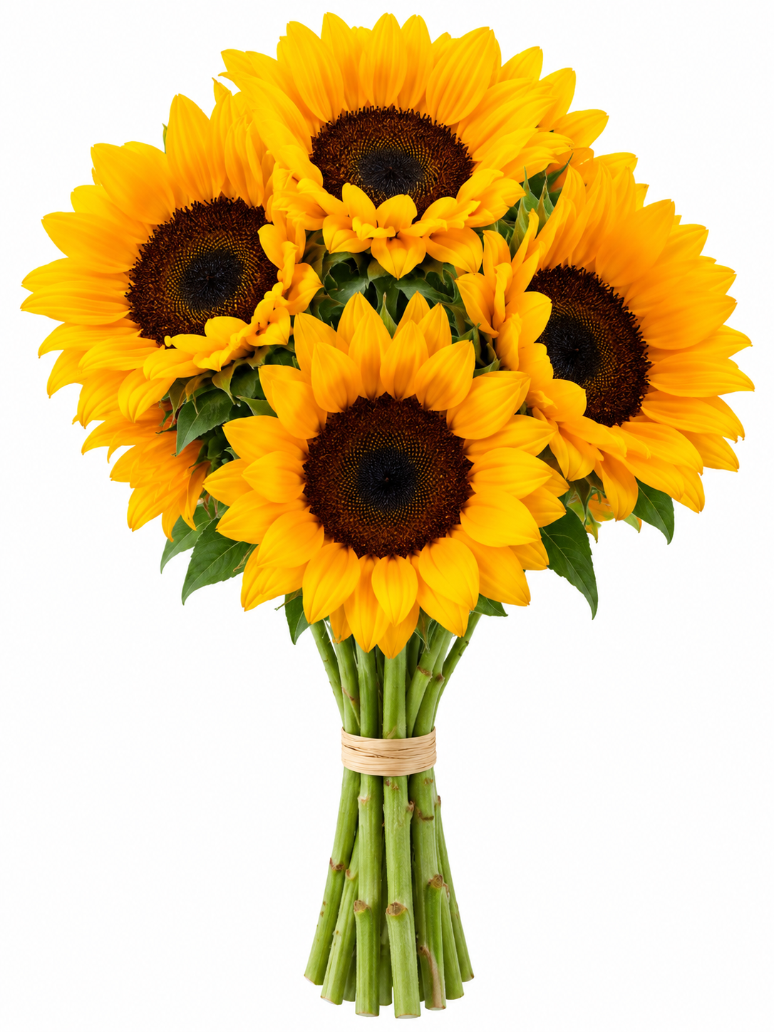 Girasoles, vista 1 de 2