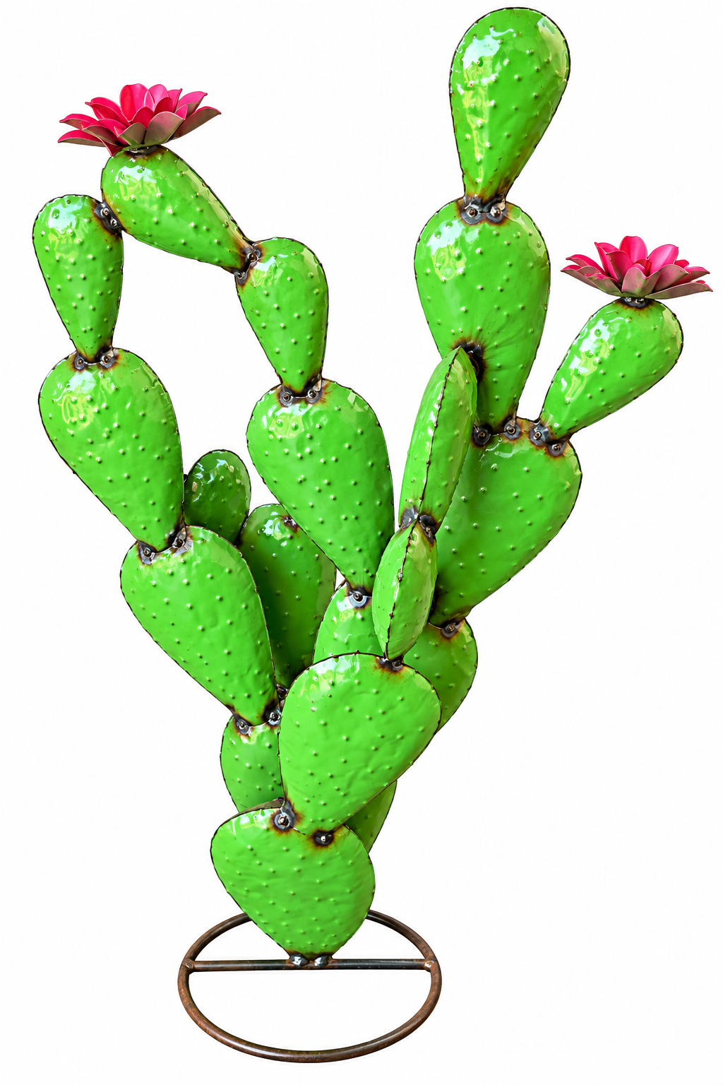 Cactus de Metal Magenta, vista del producto