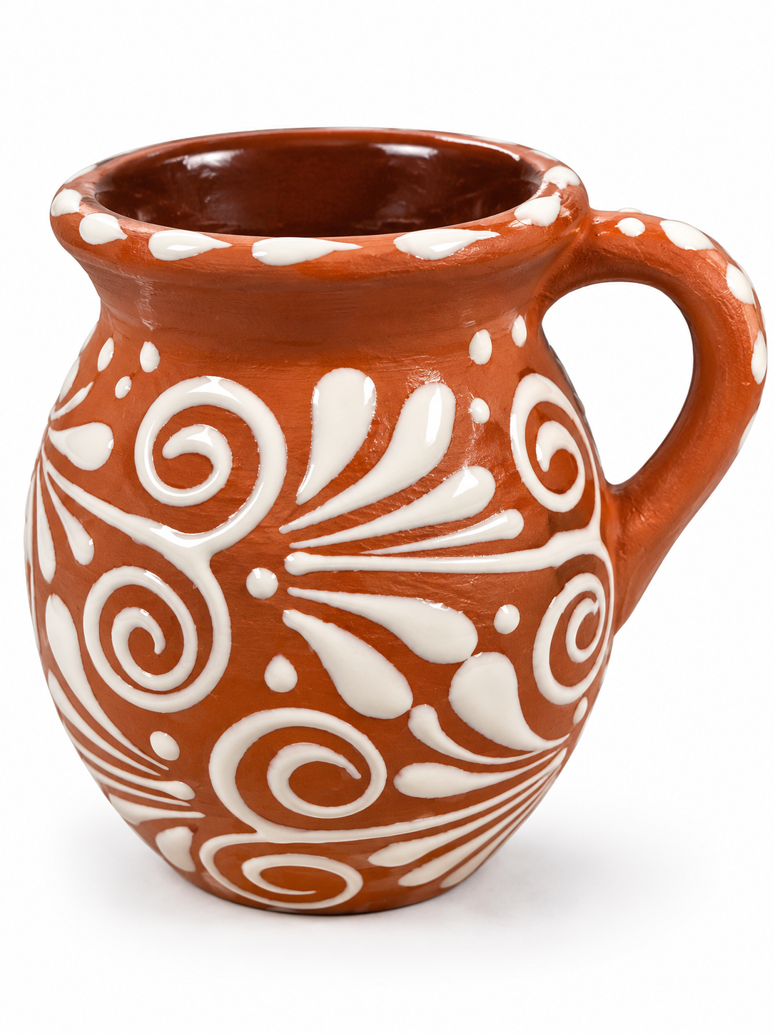 Taza Terracota y Blanca, vista del producto